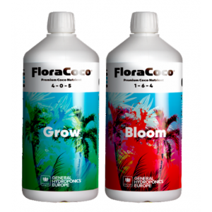 Удобрение набор GHE Flora Coco Grow + Bloom 1L купить в Украине