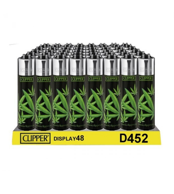 Зажигалка Clipper - Weed купить в Украине